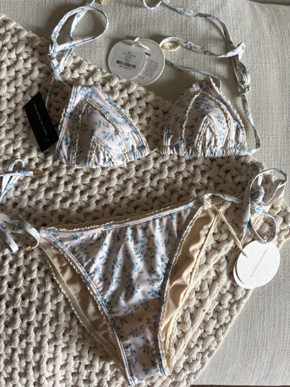 NEW! Peony - Porcelain Bikini Set